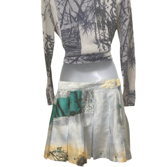 JAMIE SADOCK AIRWEAR SKIRT IN ARTISTIC DESIGN SIZE 8 - Picture 8 of 15